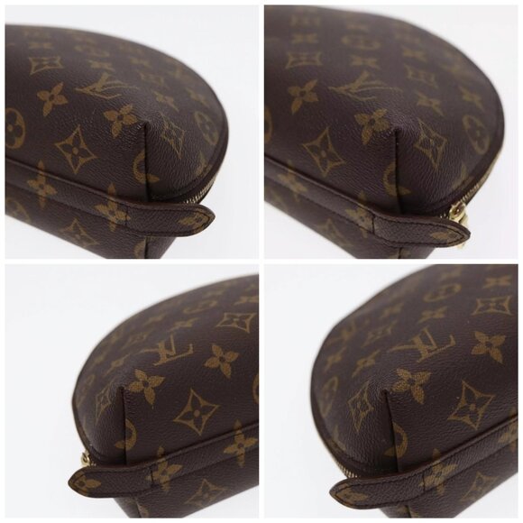 LOUIS VUITTON Monogram Trousse Demi Ronde Cosmetic Pouch - Picture 16 of 16